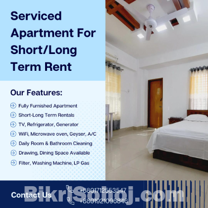 Renting A furnished 1BHK Apartment In Bashundhara R/A